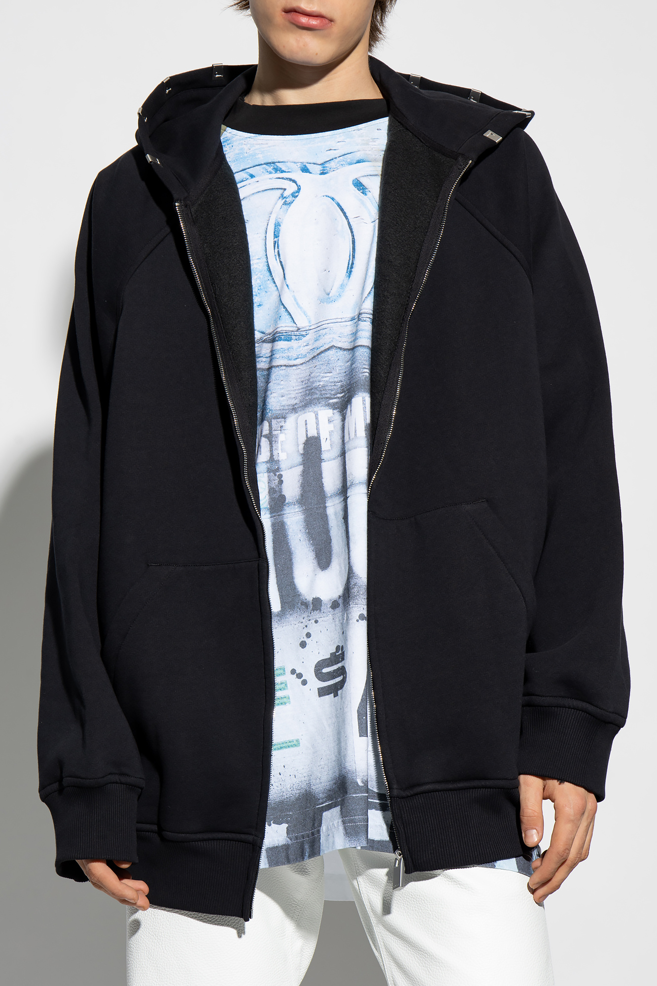 Black Oversize hoodie 1017 ALYX 9SM - Sweatshirt adidas Must Haves